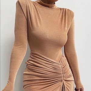 🥂 NWT JLUXLABEL Bodysuit [Pecan]